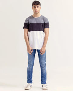 เสื้อยืดผ้าฝ้าย100% โอเวอร์ไซส์ของผู้ชายน้ำหนักมากพิมพ์ลายดิจิตอลแบบกำหนดเอง - Product Image 6