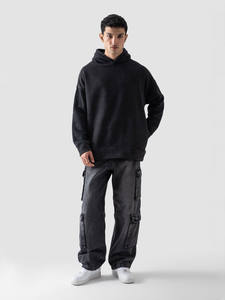 Sudadera con capucha recortada con logotipo personalizado al por mayor para hombre, sudadera lisa de buena calidad, Sudadera con capucha cuadrada personalizada para hombre y mujer - Product Image 6