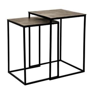 Table basse de salon moderne et luxueuse cadre en fer métallique thermolaqué et durable plateau en marbre personnalisable pour les meubles de maison - Product Image 5