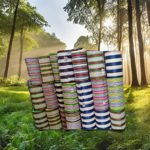 ผ้าถุงทอจากโพลีโพรพิลีนรีไซเคิล 100% เป็นมิตรกับสิ่งแวดล้อม น้ำหนักปานกลาง รับออกแบบตามสั่ง ผลิตตามคำสั่งซื้อ ขายส่งสำหรับอุตสาหกรรม - Product Image 2