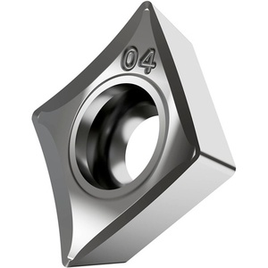 Inserto de Torneado Plateado con Recubrimiento PVD de Alta Calidad para ISO CCGT 060202F-T0315 D.2.8mm Paquete de 10 - Product Image 1