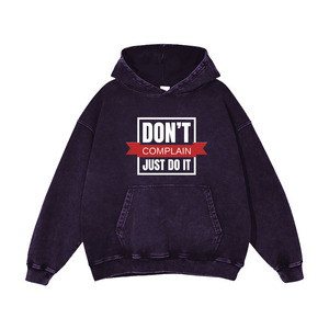 Best Quality Heavyweight Acid Wash Hoodies Pullover Full Sleeve Street Wear Ruff Style Acid Wash Hoodie For Men's - Product Image 5