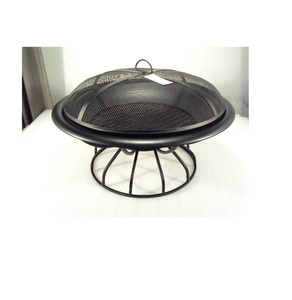Best Quality Iron <b>Fire</b> Pit Bowl With Smash Lid Stand and Poker Stick for Outdoor Use - Product Image 1