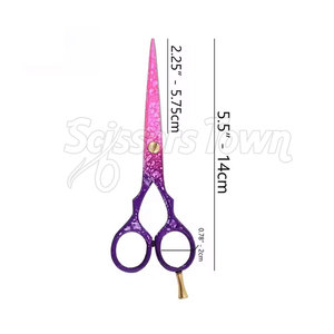 Derniers ciseaux de coiffeur design Instruments de beauté Ciseaux de coiffeur de couleur personnalisée à bas prix à vendre - Product Image 2