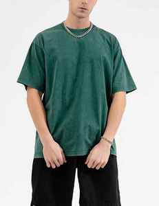 Latest Design <b>Acid</b> Wash Heavy Weight 240 GSM 100% Cotton T Shirt O-Neck <b>Drop</b> Shoulder <b>Acid</b> Wash T Shirt - Product Image 1