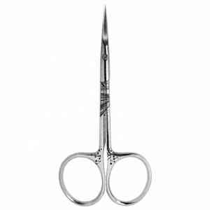 Ciseaux de manucure en acier inoxydable courbés extra fins avec lame droite Garantie de 2 ans Accessoires de beauté - Product Image 2