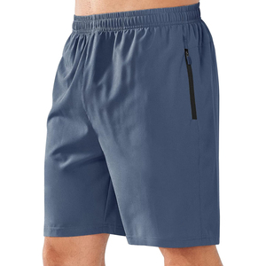Short de fitness respirant de haute qualité pour hommes, décontracté, solide, tissu Oxford, short de course à pied à séchage rapide, taille élastique - Product Image 1