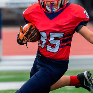 Gants de football à haute performance, design sportif, sangle de poignet sécurisée, construction durable, paume absorbant les chocs - Product Image 6