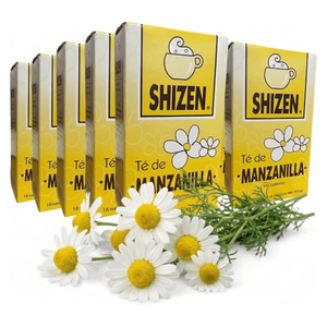 Tè alla camomilla Shizen/ Confezione da 10 scatole contenenti 16 bustine da 1,2 g ciascuna. - Product Image 1