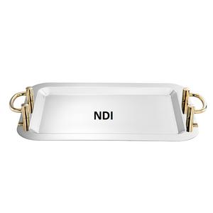 Custom Shape Decorative Dinnerware <b>Table</b> Decoration Serving Tray Hotel <b>Catering</b> Used Breakfast Food Server Tray - Product Image 5