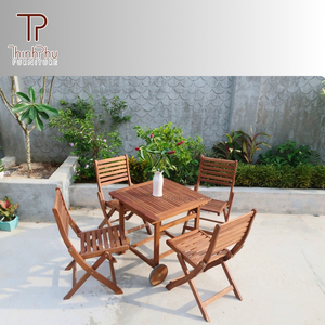 Juego de Comedor de Madera Contemporáneo de Fábrica Thinh Phu para Cocina, Hoteles, Villas, Restaurantes al Aire Libre, Cafeterías - Product Image 4
