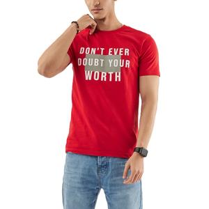 Camisetas de media manga de algodón 100% de alta calidad para hombre, camisetas informales transpirables con estampado de serigrafía, letras personalizables - Product Image 1