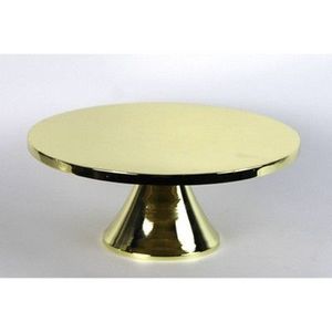 TQC Antique Fineshed Decorative 3-<b>Tier</b> Folding <b>Cake</b> Stand Nickel Plated Best Quality Dishwasher Safe for Hotel Wedding Parties - Product Image 2