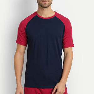 T-shirt pour homme avec logo personnalisé, couleur et design personnalisés, respirant, en polyester/coton tricoté, manches courtes, fabriqué au Pakistan - Product Image 1