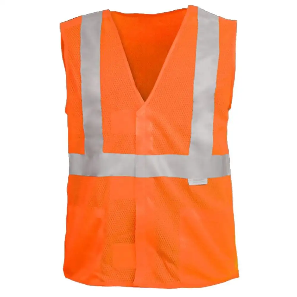 Gilet réfléchissant de sécurité au travail léger personnalisé veste de sécurité bande gilet de travail de construction gilet de sécurité routière