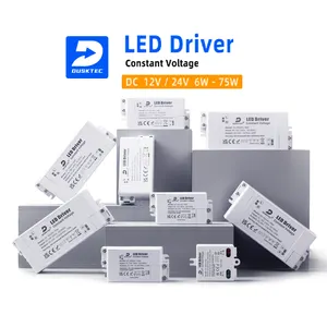 Corrente constante largamente usada mini 12v 24v, painel de luz condutor profissional 6-75w