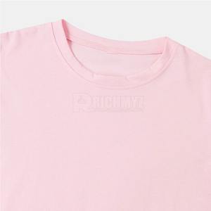 T-shirts pour hommes Vêtements d'été Prix bas T-shirts unis pour hommes Faible MOQ Haute qualité Vêtements décontractés Col rond T-shirts personnalisés - Product Image 3