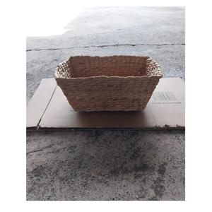 Contenedores de almacenamiento de jacinto de agua ecológicos clásicos modernos Cajas y contenedores de almacenamiento naturales de diseño rectangular cuadrado multifunción - Product Image 2