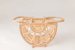Hot Design Boho Hand Woven Basket Handmade <b>Kids</b> Flower Basket Wicker <b>Kid</b> Decor Basket - Product Image 5