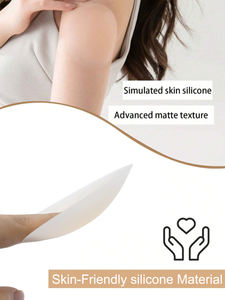 Protetores de Mamilo Femininos de Silicone Adesivo Reutilizáveis de 8CM 10CM 13CM para Seios, Pétalas de Peito Invisíveis - Product Image 5