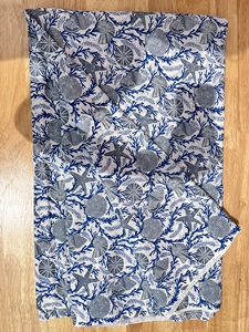 Vestido de algodón de verano de alta calidad, tela ligera, estampado de mano Floral indio, hermosos bolsos para niñas y niños, almohadas, Juguetes - Product Image 5