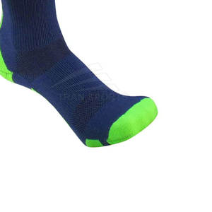 2024 chaussettes de sport professionnelles unisexes de haute qualité 100% coton Crew multicolore Logo motif directement Pakistan fabricant pour - Product Image 6