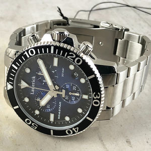 <span class=keywords><strong>Reloj</strong></span> de Buceo de Lujo para <span class=keywords><strong>Hombre</strong></span> <span class=keywords><strong>Tissot</strong></span>, de Acero Inoxidable, con Movimiento de Cuarzo ETA, Resistente al Agua hasta 300 m, Esfera de Cristal de Zafiro, Cronógrafo - Product Image 5
