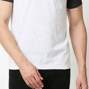 เสื้อยืดผู้ชายโลโก้สั่งทำพิเศษ-ผ้าฝ้ายถักคุณภาพสูง ระบายอากาศได้ดี เป็นมิตรกับสิ่งแวดล้อม ไซส์ใหญ่ บริการ OEM ราคาดีที่สุด แขนสั้น - Product Image 6
