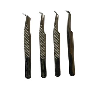 Juego de 4 tweeters de extensión de pestañas, 3x Diamond Grip y 1x Simple Grip Muestras gratis de Hexa Care - Product Image 1