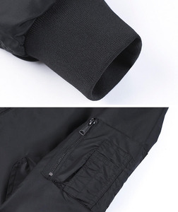 Custom High Quality Single-breasted <b>Bomber</b> <b>Jacket</b> Custom Logo Embroidery Waterproof <b>Baseball</b> Varsity <b>Jacket</b> for Men - Product Image 5