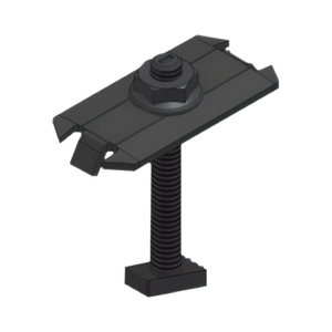 Pince intermédiaire en aluminium anodisé Unirac SolarMount 38-41 mm pour l'installation de panneaux solaires sur toit et au carport - Product Image 1