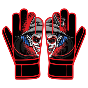 Fournisseur de gants de gardien de but Elite Evil Joker Edition en provenance du Pakistan |   Achetez maintenant - Product Image 1