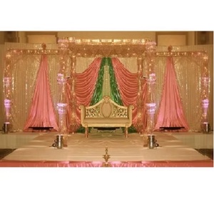 Mandap de Cristal para Bodas, Último Diseño, Mandap de Cristal para Bodas con Nuevo Diseño, Fabricante de Mandaps para Bodas Indias en Australia - Product Image 1