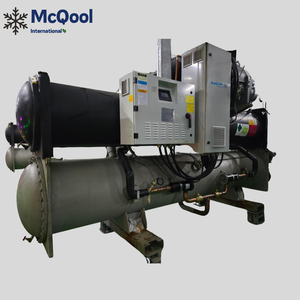 Refrigerador refrigerado por agua industrial del fabricante OEM con la cáscara del condensador y el equipo de refrigeración superior del tubo - Product Image 1