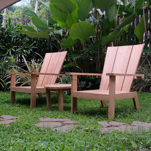 Mobilier de chaise en bois de teck respectueux de l'environnement pour une utilisation en extérieur, design minimaliste, durable et durable - Product Image 1