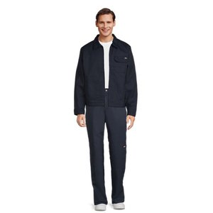 Noir gris solide Denim jean hommes hiver décontracté droit respirant séchage rapide coton Stretch taille 40-44 - Product Image 4