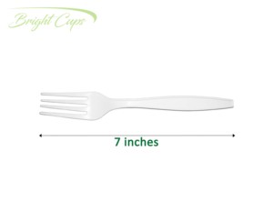 Fourchette à fécule de maïs 7'' - Product Image 1