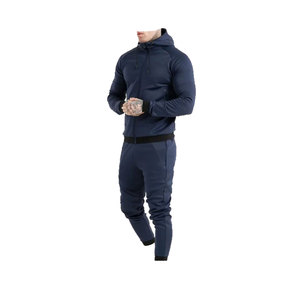 Conjunto Deportivo Premium de Sudadera con Capucha y Pantalones Jogger, Pantalones Cargo, Chándal, Conjunto de Sudadera 100% Algodón, Talla Grande, Personalizado para Hombre - Product Image 2
