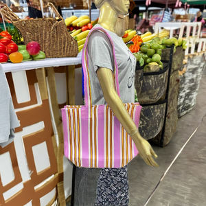 ถุงช้อปปิ้งทำจากไนลอนโพลีโพรพิลีนรีไซเคิลได้อย่างยั่งยืนผลิตจากอินเดีย - Product Image 3