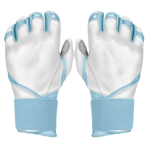 Gants de baseball renforcés à paume avec zones de ventilation en maille et gants de frappe en bambou ajustables pour un confort de longue durée - Product Image 5