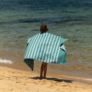 Toalla de playa de baño hecha a medida de algodón 100% de alta calidad Patrón de logotipo de color personalizado al por mayor para la temporada de verano Hecho en Pakistán - Product Image 5