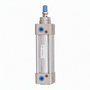 กระบอกลมนิวแมติกมาตรฐาน SAI63BX350 SAI40BX200 ซีรีส์ <span class=keywords><strong>SAI</strong></span> ขนาดรู 40 มม. 63 มม. แบบสองทาง ISO 15552 แบบมีแกนยึด ชนิด Airtac - Product Image 1