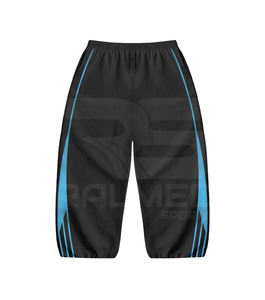 Survêtement coupe-vent avec pantalon élastique et veste à capuche imperméable 100% nylon, design par sublimation - Product Image 6