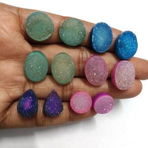 12ชิ้นลูกแพร์หลากสี12มม. 14มม. กลม16x12มม. รูปไข่14x10มม. 96.6ชิ้นพลอยจำนวนมากลดจากการขาย Iroc $เรา41.4 - Product Image 3