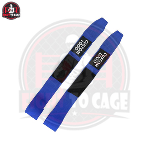 Vendas de Boxeo de Algodón Duradero, Color Azul y Negro, Alta Calidad, Certificación CE, Unisex, para Fitness y Culturismo, Resistentes y Cómodas - Product Image 2