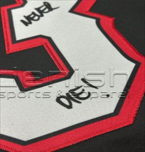 Elegantes Camisetas de Fútbol Americano Sublimadas Personalizadas, Uniformes de Equipo, Logotipo Bordado en 3D, Transpirables, Venta al Por Mayor Directa de Fábrica OEM - Product Image 5