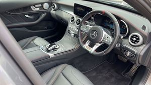 รถยนต์เมอร์เซเดส-เบนซ์ ซี คลาส C43 4Matic Edition Premium Plus ปี 2021 พวงมาลัยขวา 4 ประตู เกียร์ 9G-Tronic เครื่องยนต์ 3.0 ลิตร 32 วาล์ว GDI DOHC ทวินเทอร์โบ ขับเคลื่อนล้อหลัง ประหยัดน้ำมันบนทางหลวง 23 กม./น.ชม. - Product Image 2