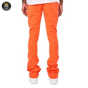 กางเกงวอร์มขาบานเอวกลางน้ำหนักเบาสำหรับผู้ชาย พร้อมบรรจุภัณฑ์แบบกำหนดเอง ดีไซน์ OEM - Product Image 3