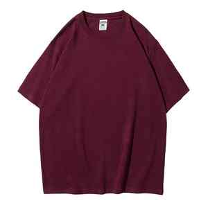 Venta al por mayor hombres Unisex verano Casual algodón camisetas logotipo personalizado impresión ODM liso gráfico Tee suministro de fábrica a granel patrón sólido - Product Image 1