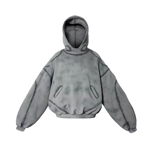 Venta al por Mayor en Línea, Sudaderas Unisex 2026 con Lavado Ácido, 100% Algodón Grueso, Sudaderas Personalizadas de Invierno, Sudaderas Esenciales para Hombre - Product Image 4